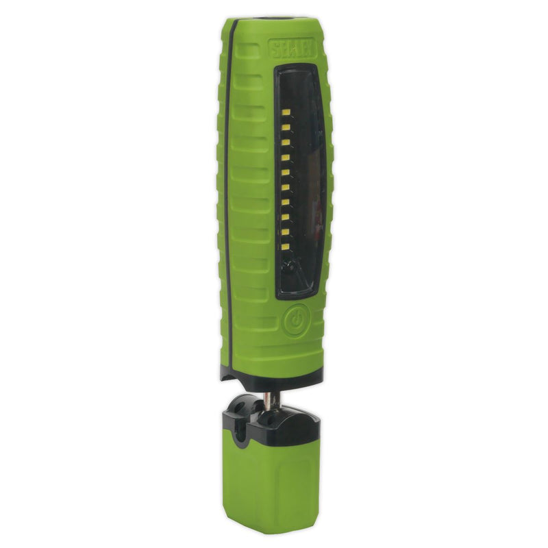 Rechargeable 360� Inspection Light 8W & 3W SMD LED - Green