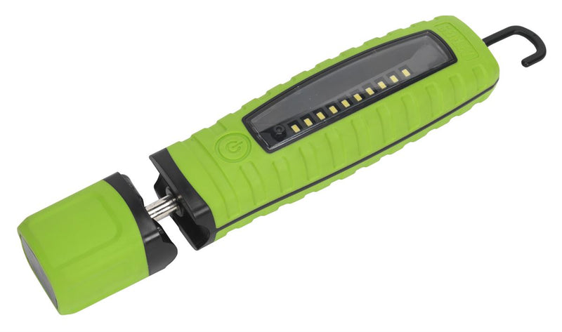 Rechargeable 360� Inspection Light 8W & 3W SMD LED - Green