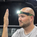 Sealey Rechargeable Head Torch with Auto-Sensor 2W COB LED - Green LED360HTG