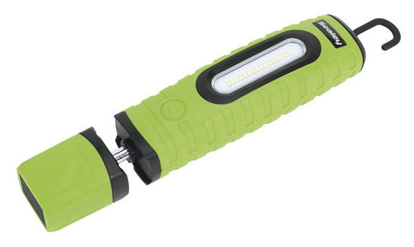 Rechargeable 360� Inspection Light 10W & 3W SMD LED Green 2 x Lithium-ion