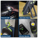 Sealey Rechargeable Torch with Wireless Speaker 10W COB LED - Display Box of 10 LED50WSDB