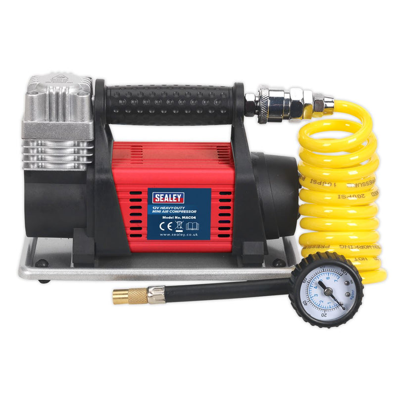 Tyre Inflator/Mini Air Compressor 12V Heavy-Duty