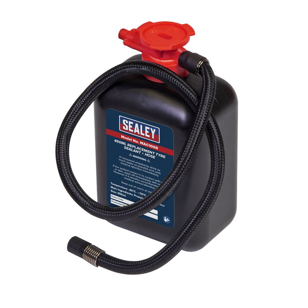 Replacement Tyre Sealant 450ml & Hose