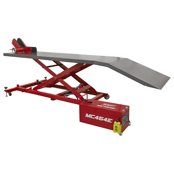 Sealey 12V Electro/Hydraulic Motorcycle Lift 450kg Capacity MC454E