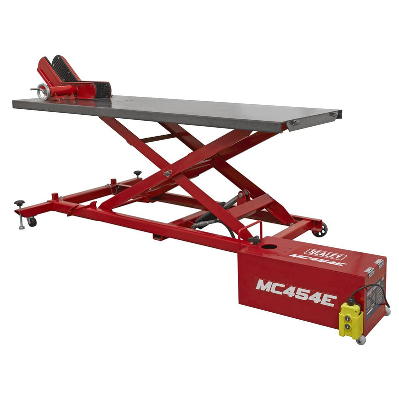 Sealey 12V Electro/Hydraulic Motorcycle Lift 450kg Capacity MC454E