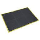 Sealey Interlocking EVA Foam Workshop Mat Set with Hi-Vis Edges 1240 x 1825mm MIC1218Y3
