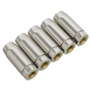 Sealey Conical Nozzle MB14 - Pack of 5 MIG950