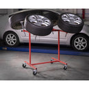 Sealey Heavy-Duty Alloy Wheel Painting/Repair Stand 4 Wheel Capacity MK71