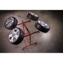 Sealey Heavy-Duty Alloy Wheel Painting/Repair Stand 4 Wheel Capacity MK71