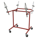 Sealey Heavy-Duty Alloy Wheel Painting/Repair Stand 4 Wheel Capacity MK71