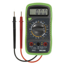 Sealey 8-Function Digital Multimeter with Thermocouple - Hi-Vis Green MM20HV