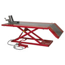 Sealey Air/Hydraulic Mini Tractor/Quad/Motorcycle Lift 680kg Capacity MT680