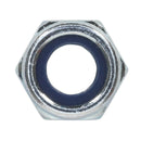 Sealey Zinc Plated Nylon Locknut M10, DIN 982 - Pack of 100 NLN10