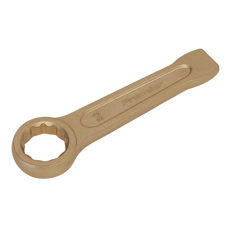 Slogging Spanner Ring End 30mm - Non-Sparking