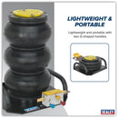 Sealey Premier Air Operated Fast 3-Stage Jack 3 Tonne PAFJ3S