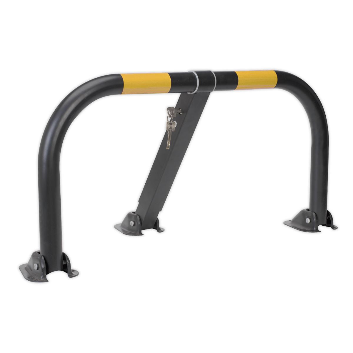 Sealey Triple Leg Parking Barrier with Integral Lock PB298