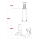 Sealey Viking Bottle Jack 12 Tonne PBJ12S