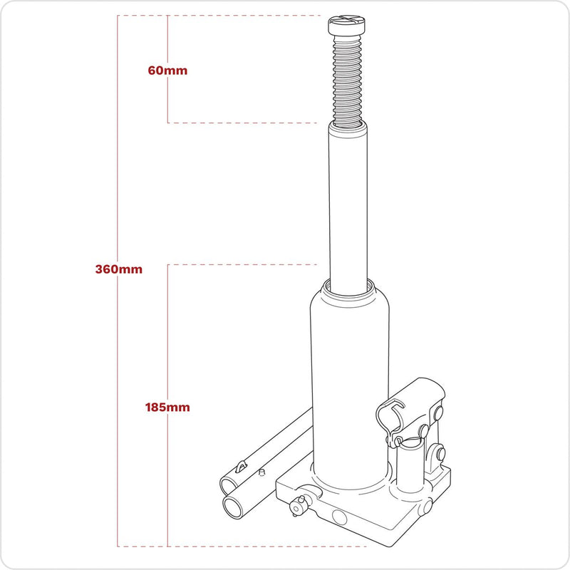 Viking Bottle Jack 3 Tonne