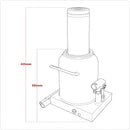 Sealey Viking Bottle Jack 50 Tonne PBJ50S