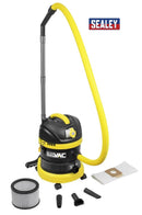 Sealey Wet & Dry Vacuum Cleaner M CLASS 110V Site 15L 1400W Car Home PC150BV110V