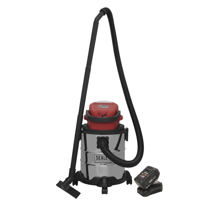 Vacuum Cleaner 20L Wet & Dry Cordless 20V SV20 Series with 4Ah Battery & Charger