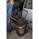 Sealey 30L Industrial Cyclone Vacuum Cleaner Wet & Dry 1200W/230V PC300BL