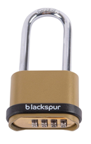 Padlock 57mm Long Shackle Security 4 Digit Lock Shed Garage Bike Motorbike PD202