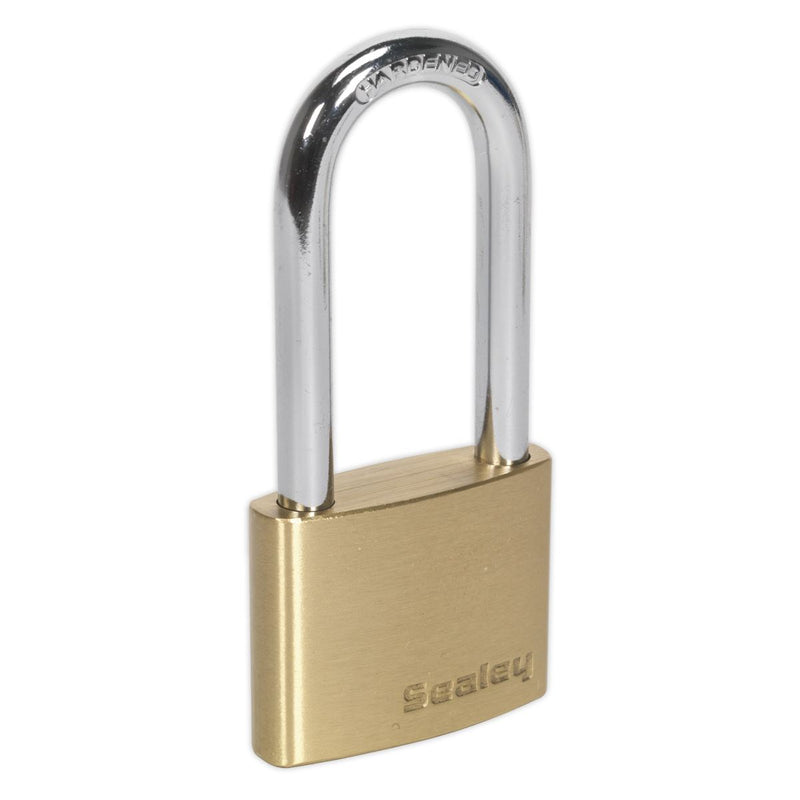 Brass Body Padlock Long Shackle 50mm