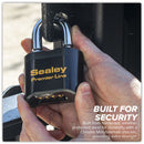 Sealey Premier&trade; Steel Body Combination Padlock 62mm PL603
