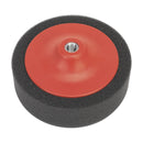 Sealey 150 x 50mm Buffing & Polishing Foam Head M14 x 2mm - Black/Soft PTC/CH/M14-P