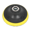 Sealey 75mm Hook-and-Loop Backing Pad M10 x 1.5mm PTC75VM10