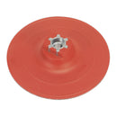 Sealey 120mm Hook-and-Loop Backing Pad M14 x 2mm PTCBPV3