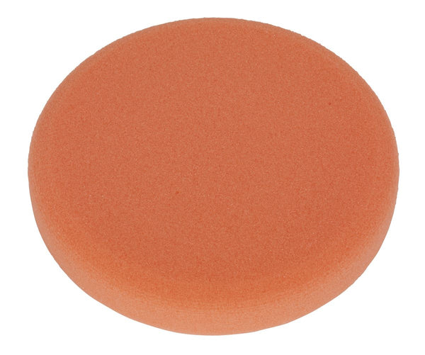 Sealey Hook-and-Loop Buffing & Polishing Foam Head 150 x 25mm - Orange/Firm PTCCHV150O