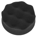 Sealey Buffing & Polishing Foam Head Hook-and-Loop �80 x 25mm Black/Soft PTCCHV79P
