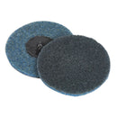 Sealey Quick Change Preparation Pad 75mm, Fine - Pack of 10 PTCQC75F