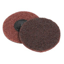 Sealey Quick Change Preparation Pad 75mm, Medium - Pack of 10 PTCQC75M