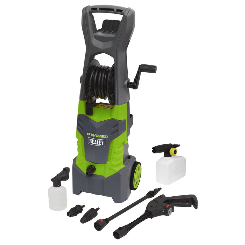 Pressure Washer 130bar with Snow Foam Sprayer Kit