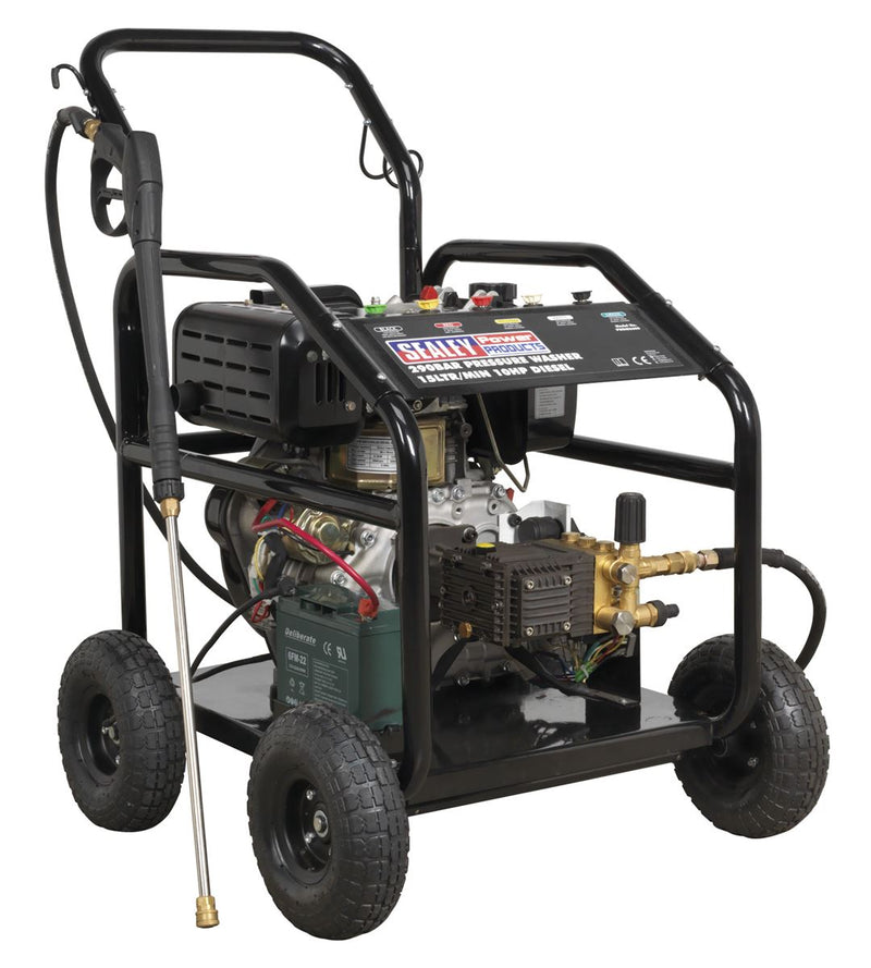 Pressure Washer 290bar 900L/hr 10hp - Diesel