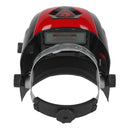 Sealey Auto Darkening Welding Helmet Shade 9-13 - Red PWH1