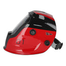 Sealey Auto Darkening Welding Helmet Shade 9-13 - Red PWH1