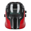 Sealey Auto Darkening Welding Helmet Shade 9-13 - Red PWH1