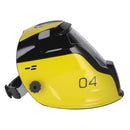 Sealey Auto Darkening Welding Helmet Shade 9-13 - Yellow PWH4