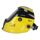 Sealey Auto Darkening Welding Helmet Shade 9-13 - Yellow PWH4