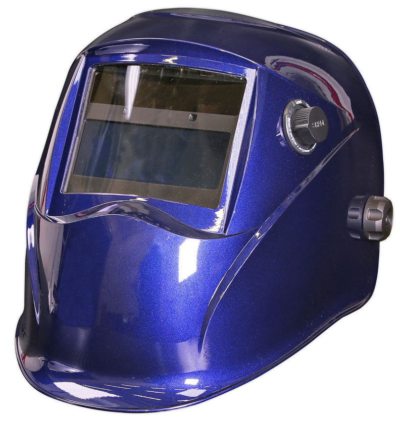 Welding Helmet Auto Darkening - Shade 9-13 - Blue