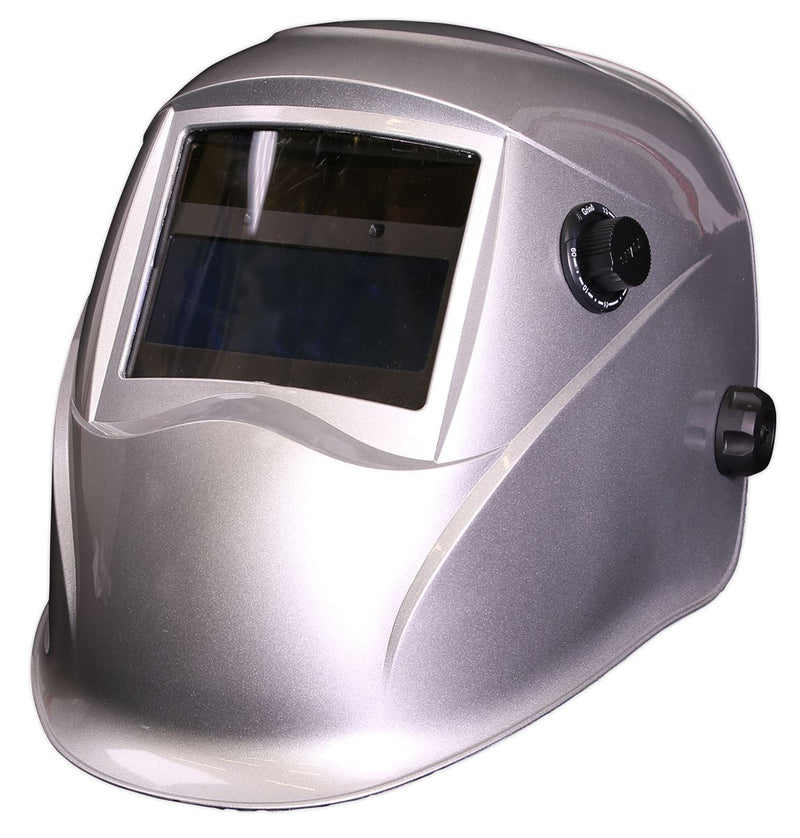 Welding Helmet Auto Darkening - Shade 9-13 - Silver