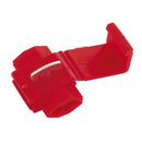 Sealey Quick Splice Connector Red, - Pack of 100 QSPR