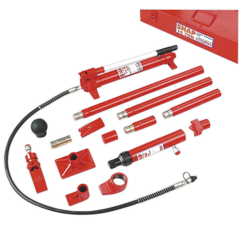 Hydraulic Body Repair Kit 10 Tonne Snap Type