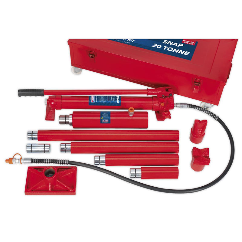 Hydraulic Body Repair Kit 20 Tonne Snap Type