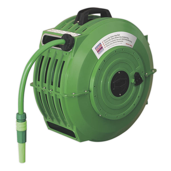 Retractable Water Hose Reel 18m 12mm ID PVC Hose