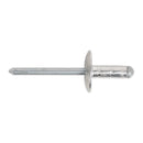 Sealey Aluminium Multi-Grip Large Flange Rivet 4.8 x 13mm - Pack of 200 RM4813L